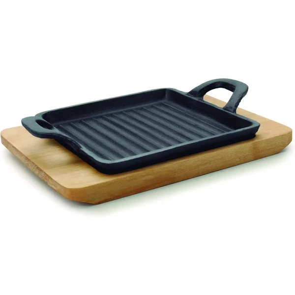 Mini Plancha Grill Quadrat Lacor Magma-image