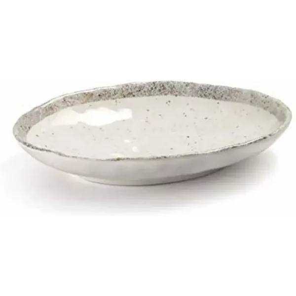 Ovale Schale Aus Melamin Lacor Earth 19,7X14,1X3,3 Cm-image