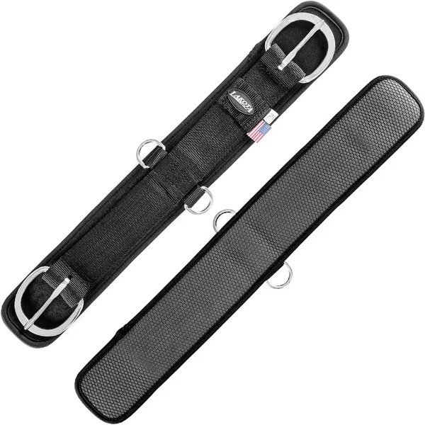 Sangle Poney Western Pour Cheval En NéOprèNe Et Velcro Lakota-image