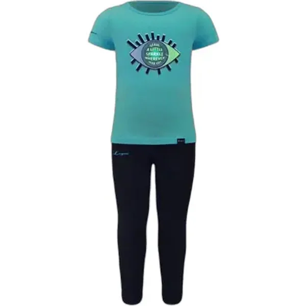 Conjunto de camiseta y leggings de algodón mujer Legea Vetra