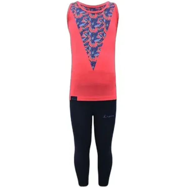 Conjunto de top sin mangas y leggings de algodón mujer Legea Jasinda