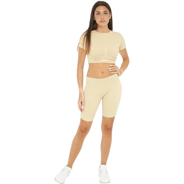 Completo t-shirt e pantaloncini donna Legea Way Ride