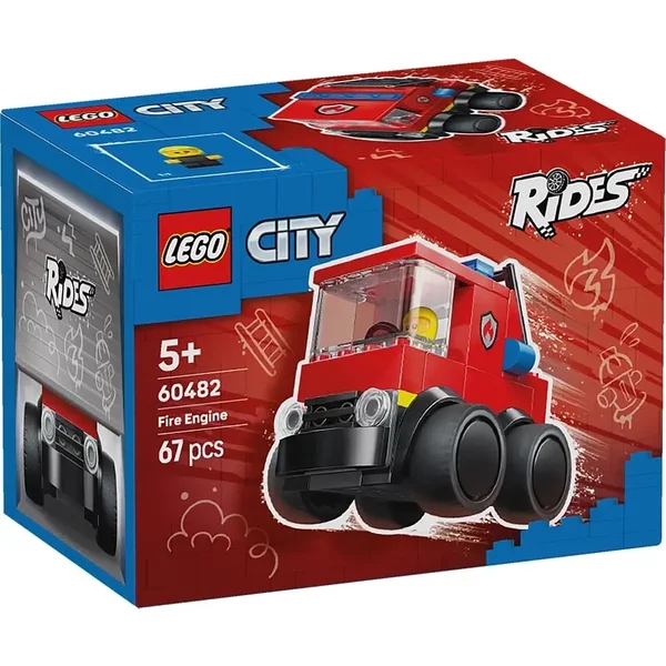 Jeux De Construction VéHicule Camion De Pompiers City Lego-image