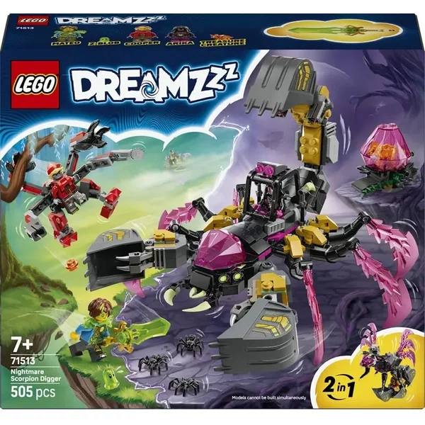 Jeux De Construction Pelleteuse Scorpion Dreamzzz Lego-image