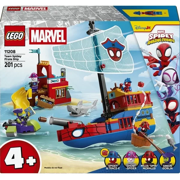 Jeux De Construction Bateau Pirate éQuipe Spidey Lego-image