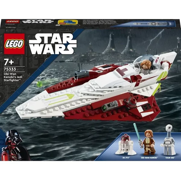 Jeux De Construction Chasseur Lego Jedi Obi Wan Swars-image