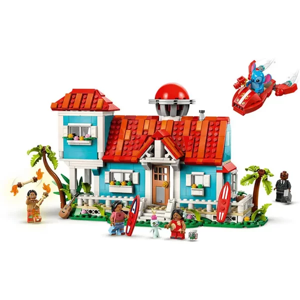 Jeux De Construction Maison Sur La Plage Stitch Lego-image