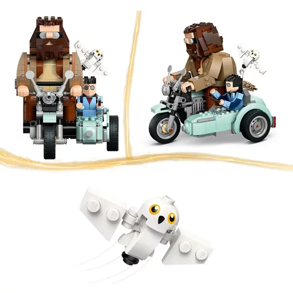 Jeux De Construction Balade Moto Hagrid Hpotter Lego-image