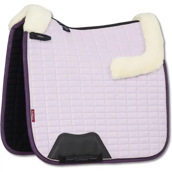 Tapis De Dressage Pour Cheval Lemieux Merino+ Suede Square-image