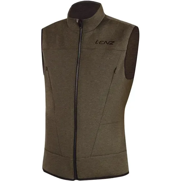 Gilet riscaldato con coppia di cuscini riscaldati Lenz 2.0