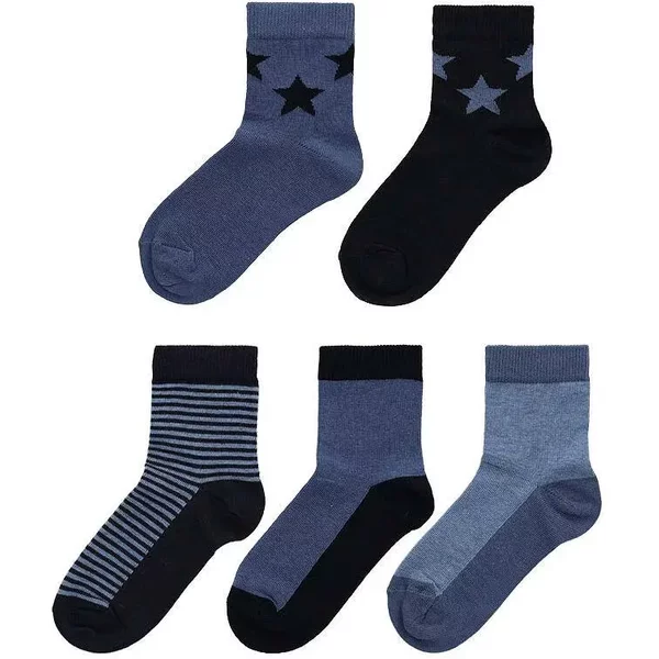 Lot De 5 Paires De Chaussettes BéBé GarçOn Lenz-image