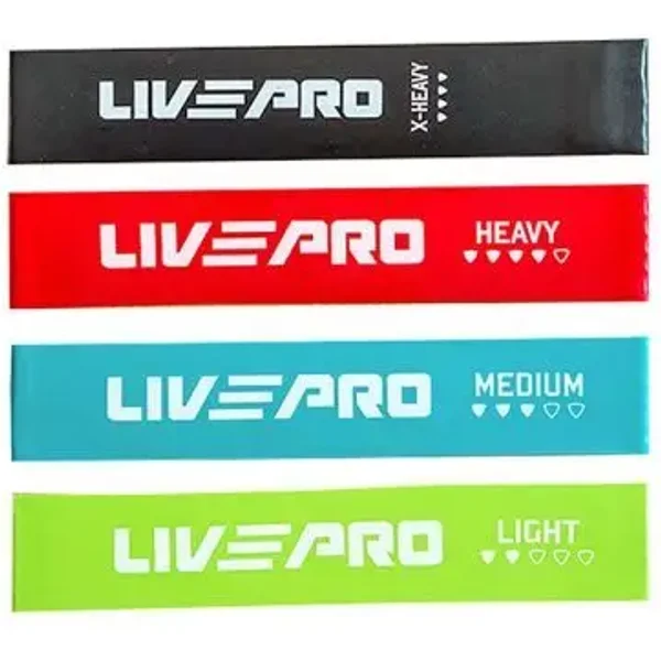 bende elastiche Livepro (x4)