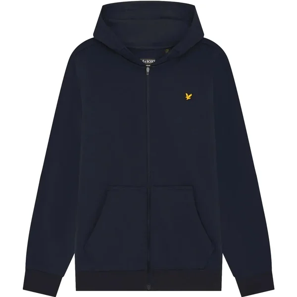 Leichter, zipbarer Kapuzenpullover Lyle & Scott