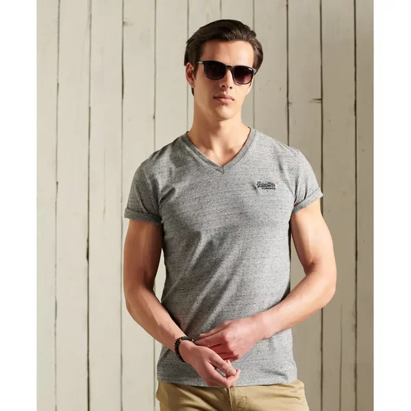 T-Shirt Mit V-Ausschnitt Superdry Vintage-image