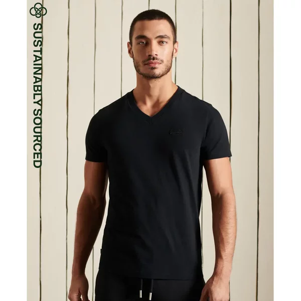Kurzarm-T-Shirt Superdry Vintage Logo Emb V-image