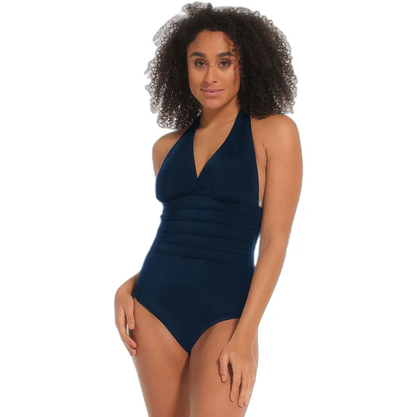 Womens Halter Neck Shaping One-Piece Swimsuit Magic Bodyfashion