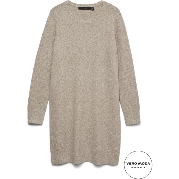 Pulloverkleid Mit Langen ÄRmeln, Damen Mamalicious Vmmdoffy Ga-image