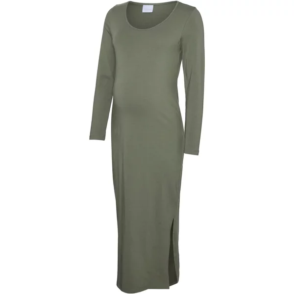 Midi Langarmkleid FüR Damen Mamalicious Ava-image