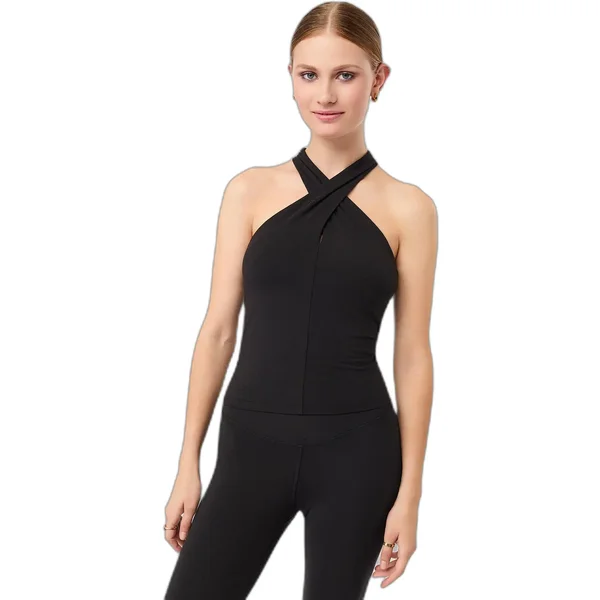 Débardeur encolure américaine croisée femme Mandala Tania