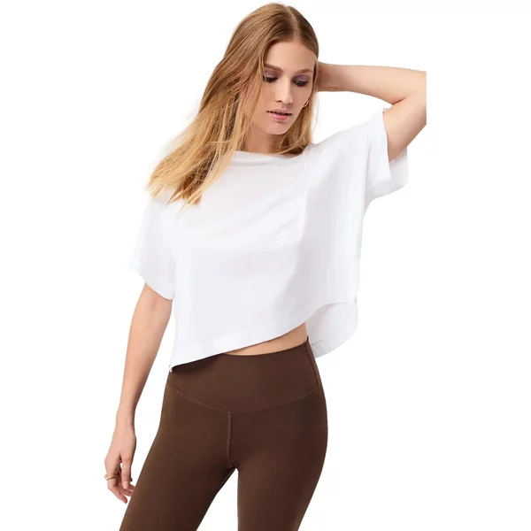 Damen T-Shirt Mandala Boxy