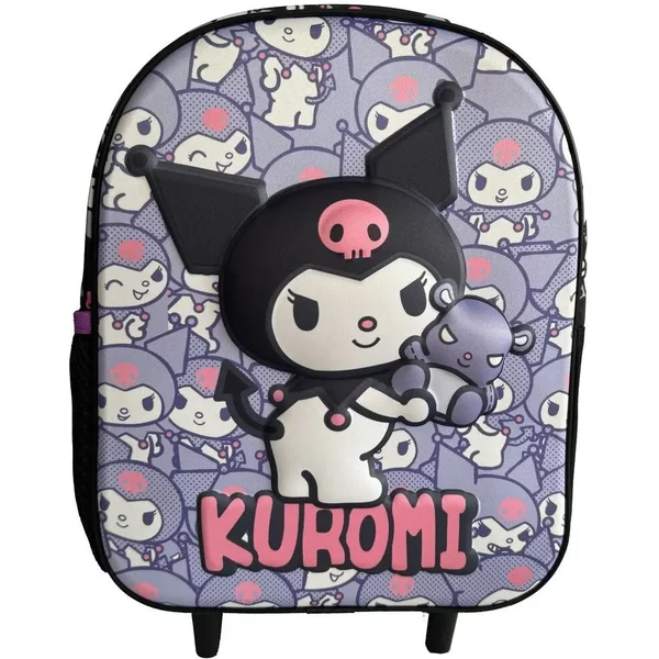 Sac Trolley Enfant Manenti Hello Kitty Kuromi 3D-image