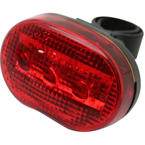 Éclairage vélo à pile arrière sur tige de selle arrière à Leds livré avec 2 piles Aaa Marwi 404