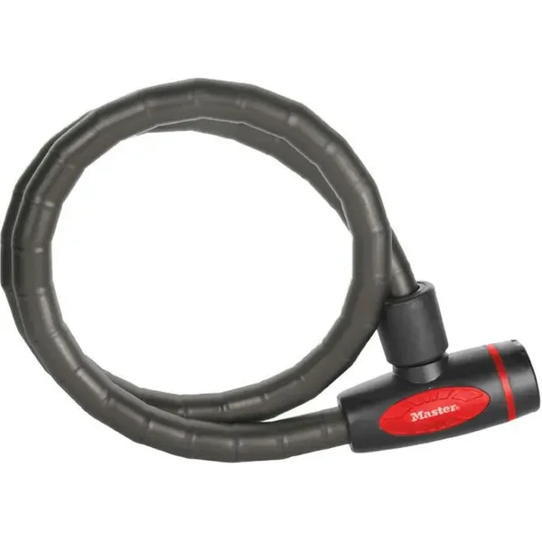 Antivol câble vélo-trottinette articule à clé - livré avec 4 clés niveau sécurité 7 Masterlock
