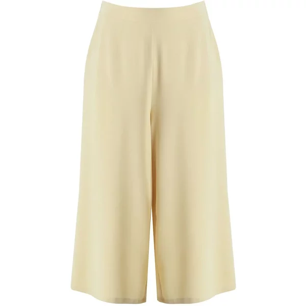 Culottehose Aus Krepp FüR Damen Mat Fashion-image