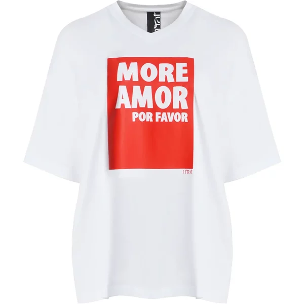 T-Shirt Mat Fashion More Amor-image