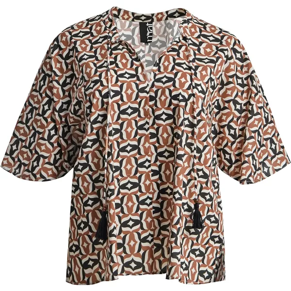 Damenbluse Mat Fashion Geometric-image
