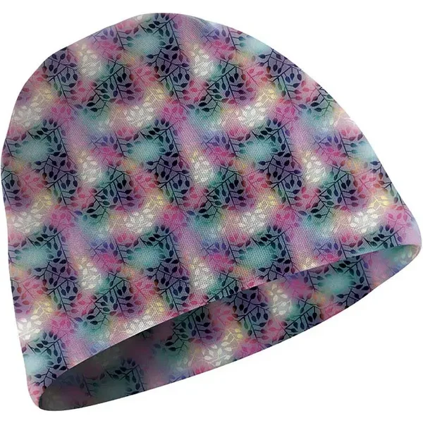 Printed Thermoregulating Fabric Beanie MATT Leaves