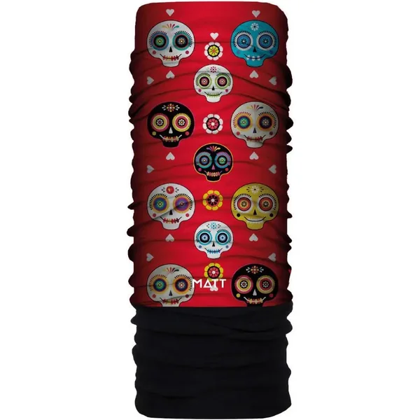 Tour de cuello en microfibra Polartec MATT Awesome Skull
