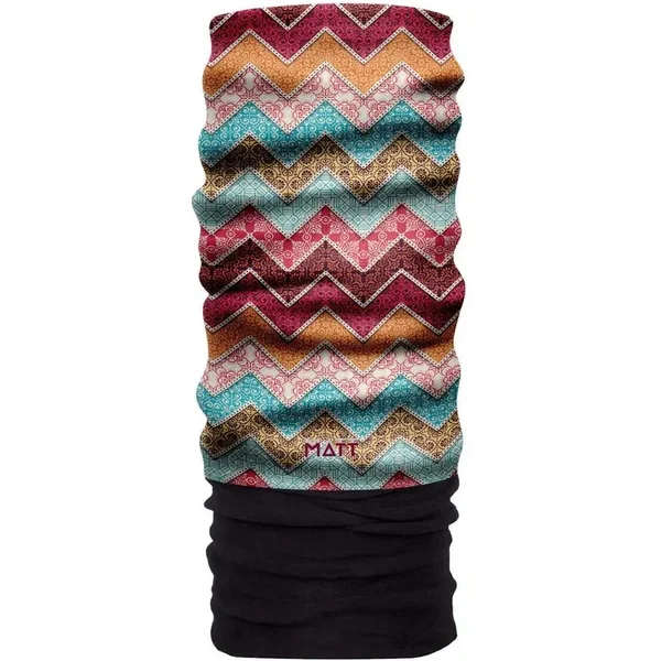 Polartec Mikrofaser Halswärmer MATT Ethnic Zigzag