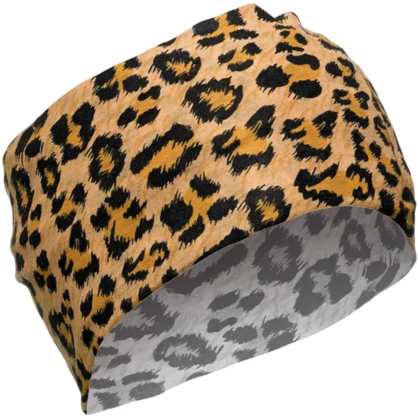 Printed headband MATT Leophard
