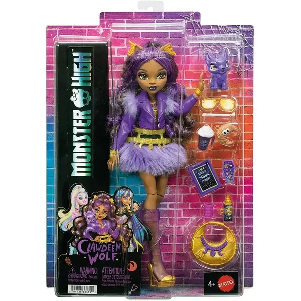 PoupéE Mattel Clawdeen Monster High-image