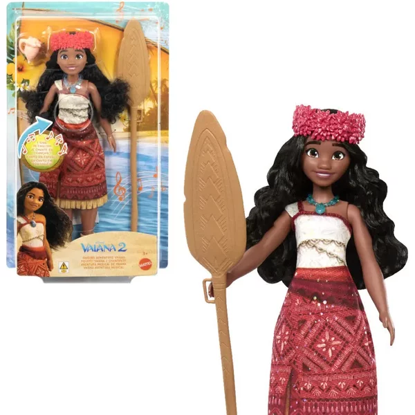 Puppe Mattel Disney Vaiana Moana 2 Singing Adventure-image
