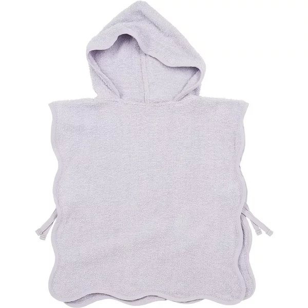 Poncho De Bain BéBé Meyco Baby Wavy Soft Lavender-image