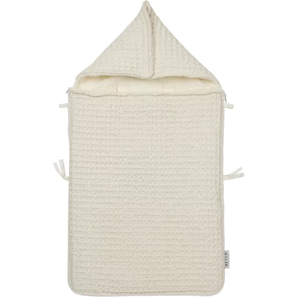 ChancelièRe Poussette En Tissu Gauffré Teddy BéBé Meyco Baby 40X82 Cm-image