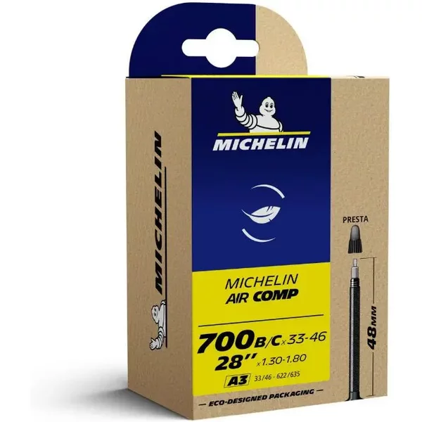 Chambre à Air Chambre à Air Obus DéMontable Valve Presta Vittoria Michelin Aircomp A3-image