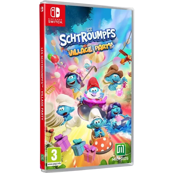 Jeux VidéO Microids Les Schtroumpfs Village Party - Switch-image