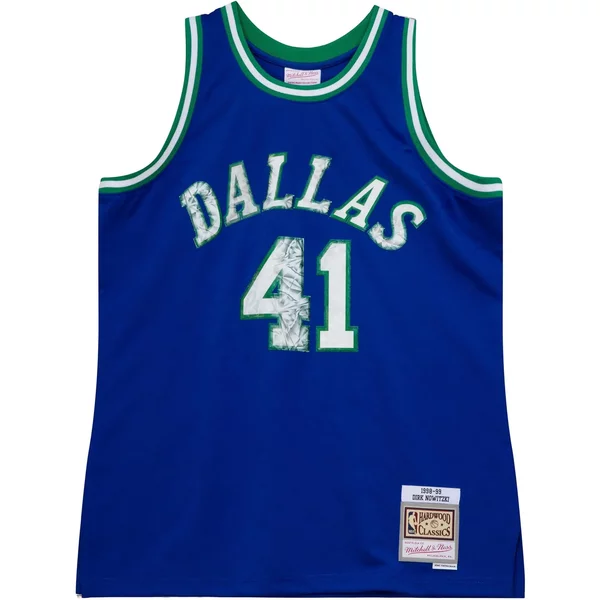 Nba-Trikot Dallas Mavericks Dirk Nowitzki 1998/99-image