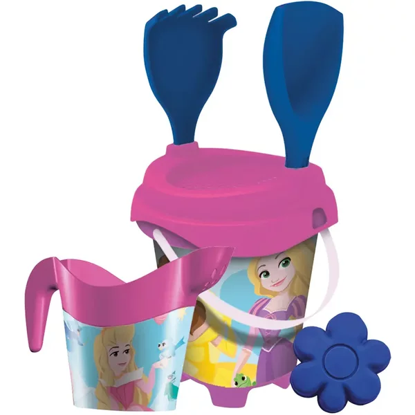 Seau Mondo Spa Garni Et Arrosoir Princesses 17 Cm-image