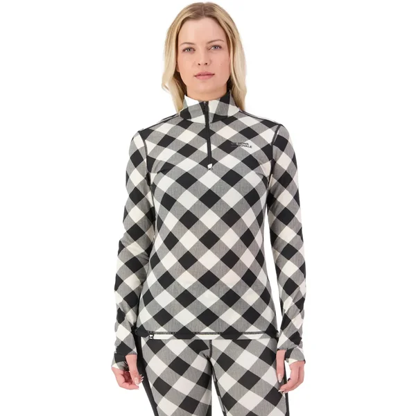 Sottogola 1/4 zip donna Mons Royale Cascade Merino