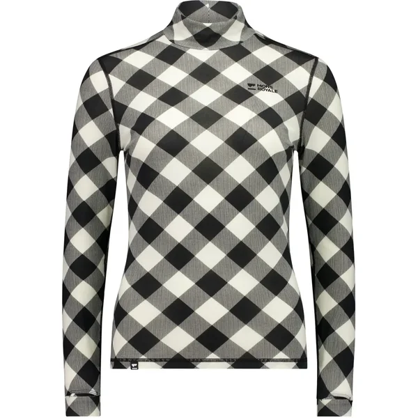 Women's high-neck base layer Mons Royale Cascade Merino