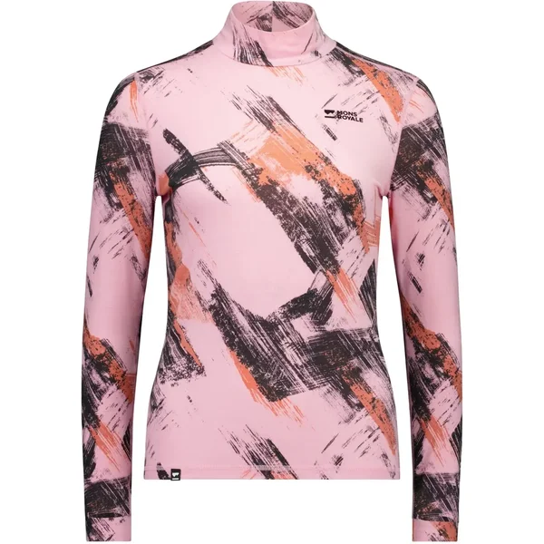 Sous maillot col montant femme Mons Royale Cascade Merino