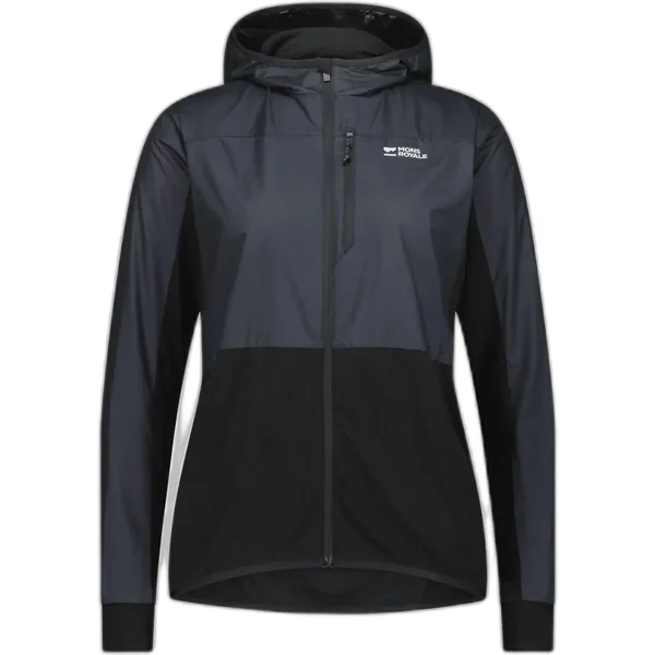 Veste à capuche femme Mons Royale Diversion Merino