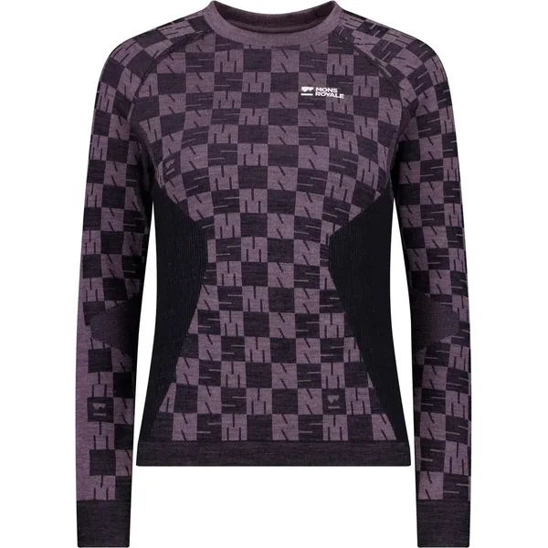 Maglietta in lana merino a maniche lunghe donna Mons Royale Ascender