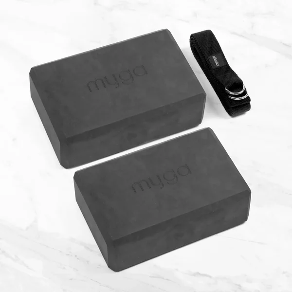 Sangle de yoga avec bloc Myga