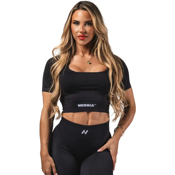 Camiseta de mujer Nebbia Flow Seamless Shaping
