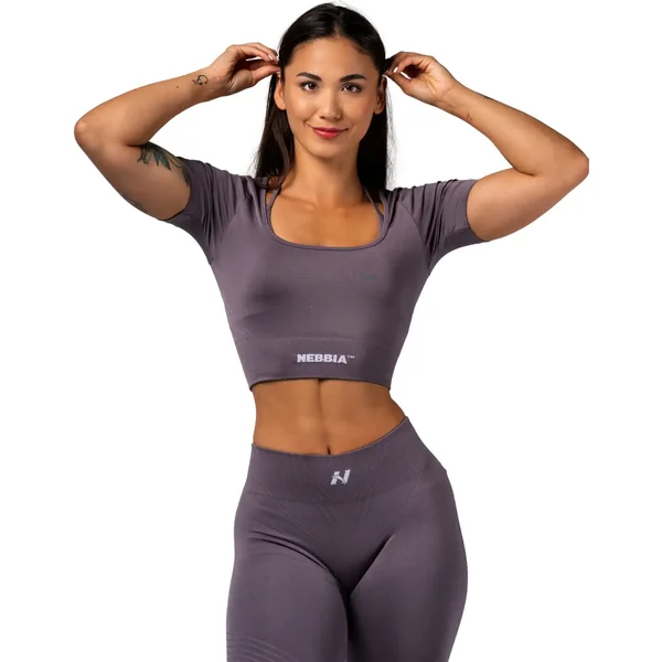 Camiseta de mujer Nebbia Flow Seamless Shaping